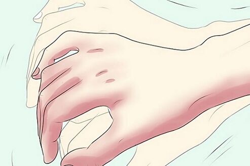 Hand tremors as a symptom of the presence of parasites